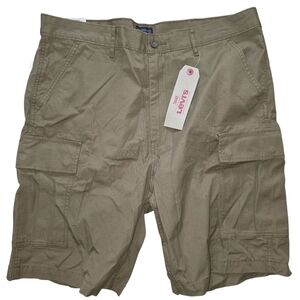 Levis Fort Cargo 9.5" Short Khaki Outdoor Hiking Casual Pockets Mens 38 NWT
